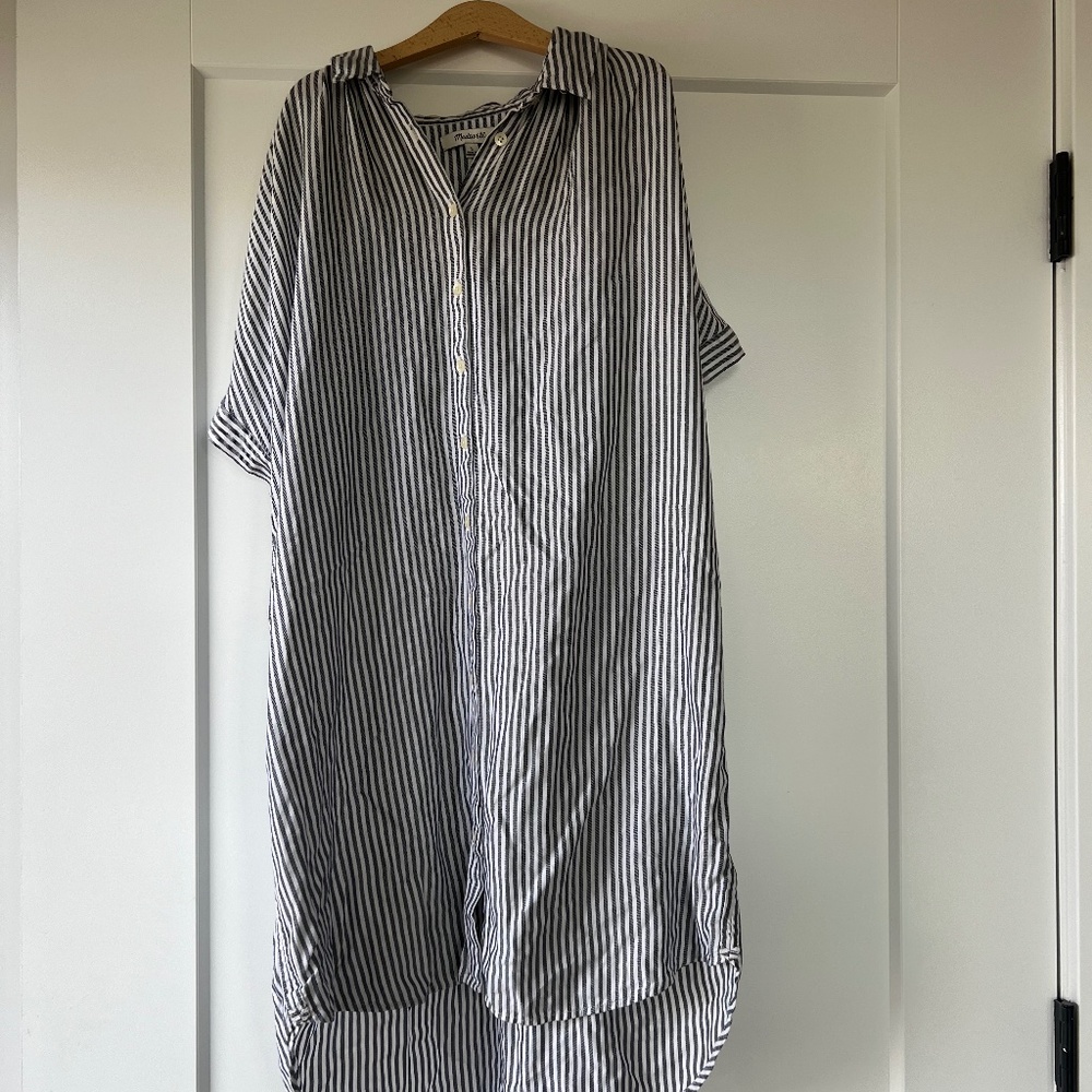 Madewell shirt dress L